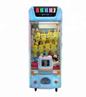 Crazy Toy 3 Small Claw Arcade Plush Toy Crane Vending Machine In Malaysia 2