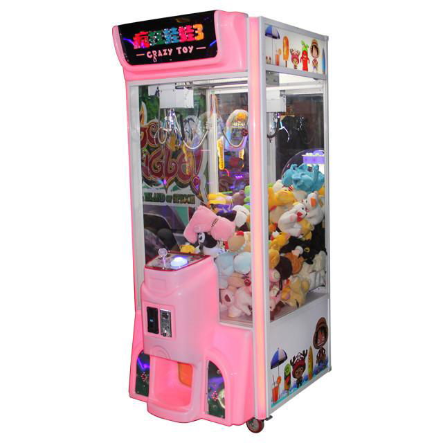 Crazy Toy 3 Small Claw Arcade Plush Toy Crane Vending Machine In Malaysia 3