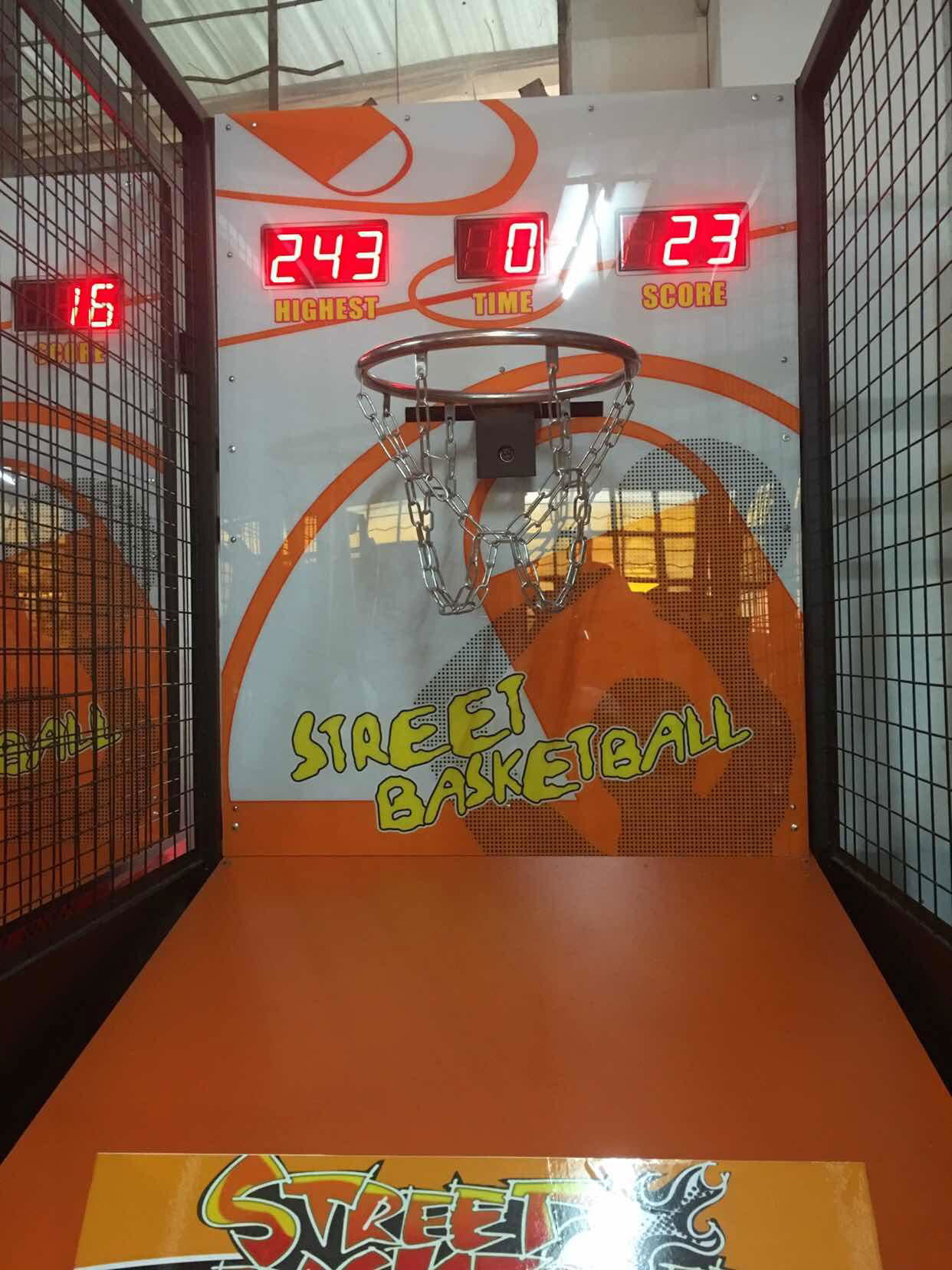 Coin operated Normal Basketball Shooting Game Machine 2