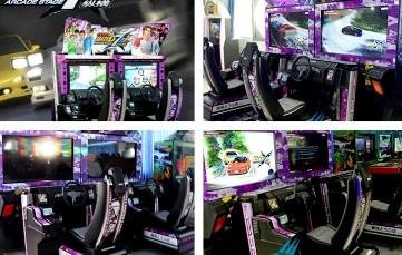 Wholesale Arcade Initial D 8 Arcade Coin Operated Car Racing Game Machine  2