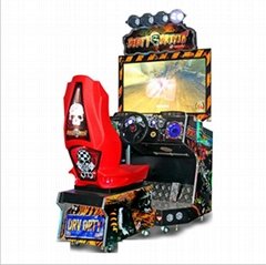 Coin Operated Dirty Driving Simulator Arcade Racing Car Video Game Machine