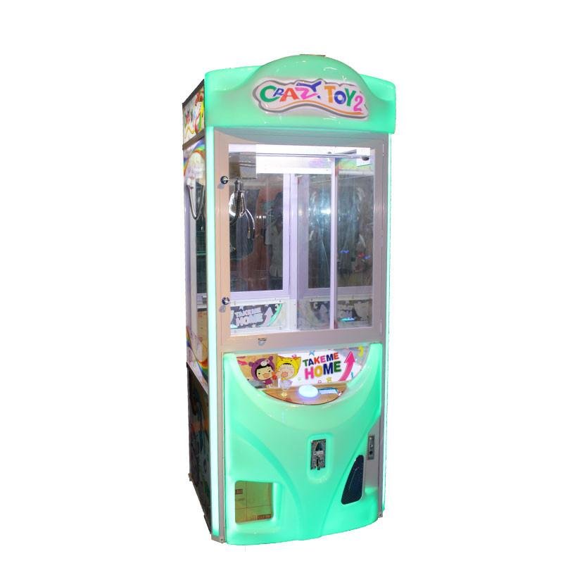 Crazy Toy 2 Small Claw Arcade Plush Toy Crane Vending Machine In Malaysia 4