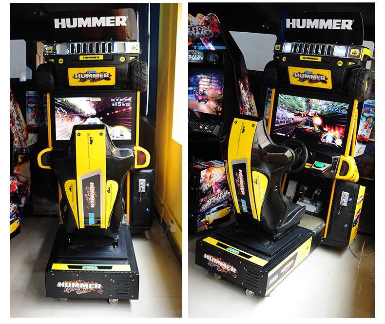 Coin Operated Hummer Car Racing Amusement Game Machine Race Motor Arcade Simulat 5