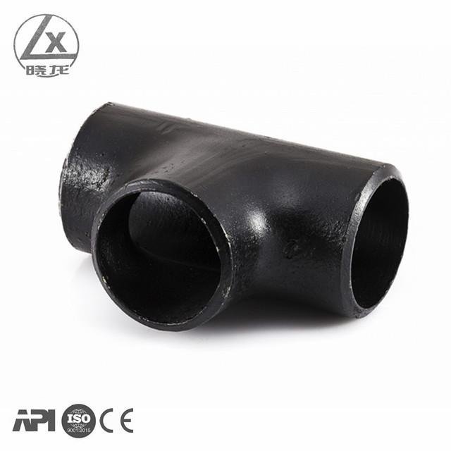 butt welded carbon steel pipe tee