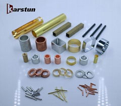 custom copper tube brass sleeves ring rivet