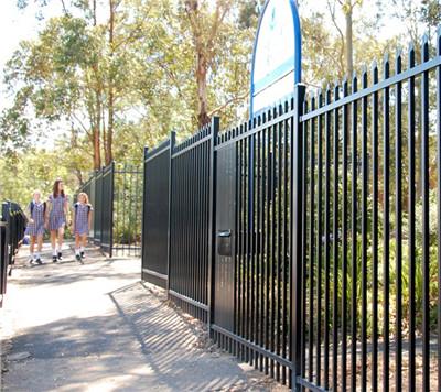 Galvanized Security Fence 2