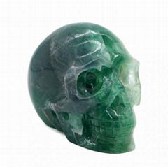 Fluorite Skulls