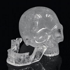 Clear Quartz Skulls