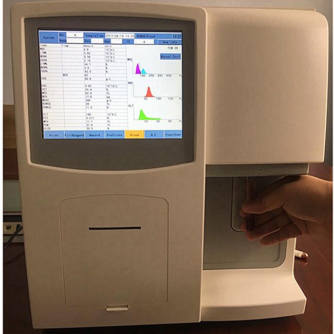 Lab Equipment 3 Part Auto Blood Cell Counter Hematology Analyzer 4