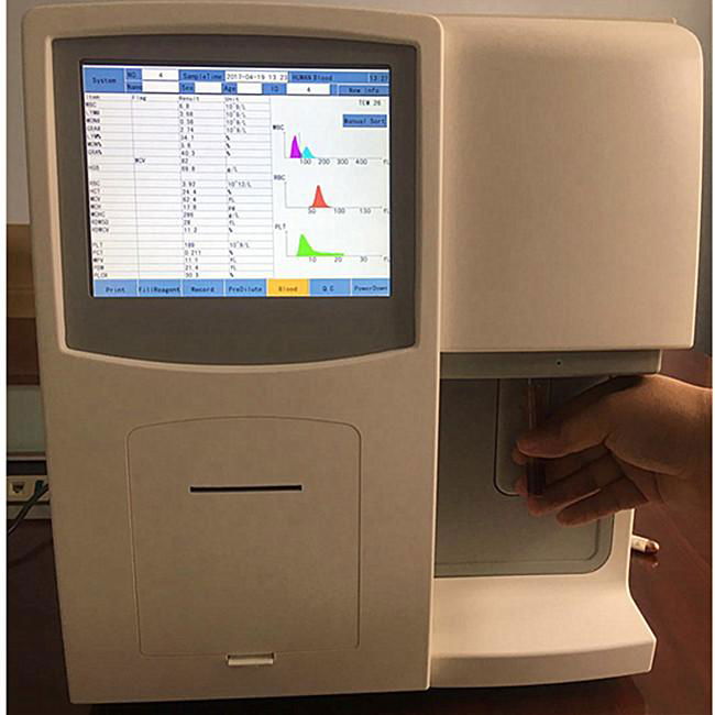 Double Channel Portable 3 Part Hematology Analyzer 2