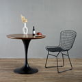 Modern Furniture Metal Replica Harry Bertoia Chrome Wire Side Chair 4