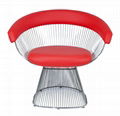 Premium Stainless steel Replica Warren Platner Armchair 