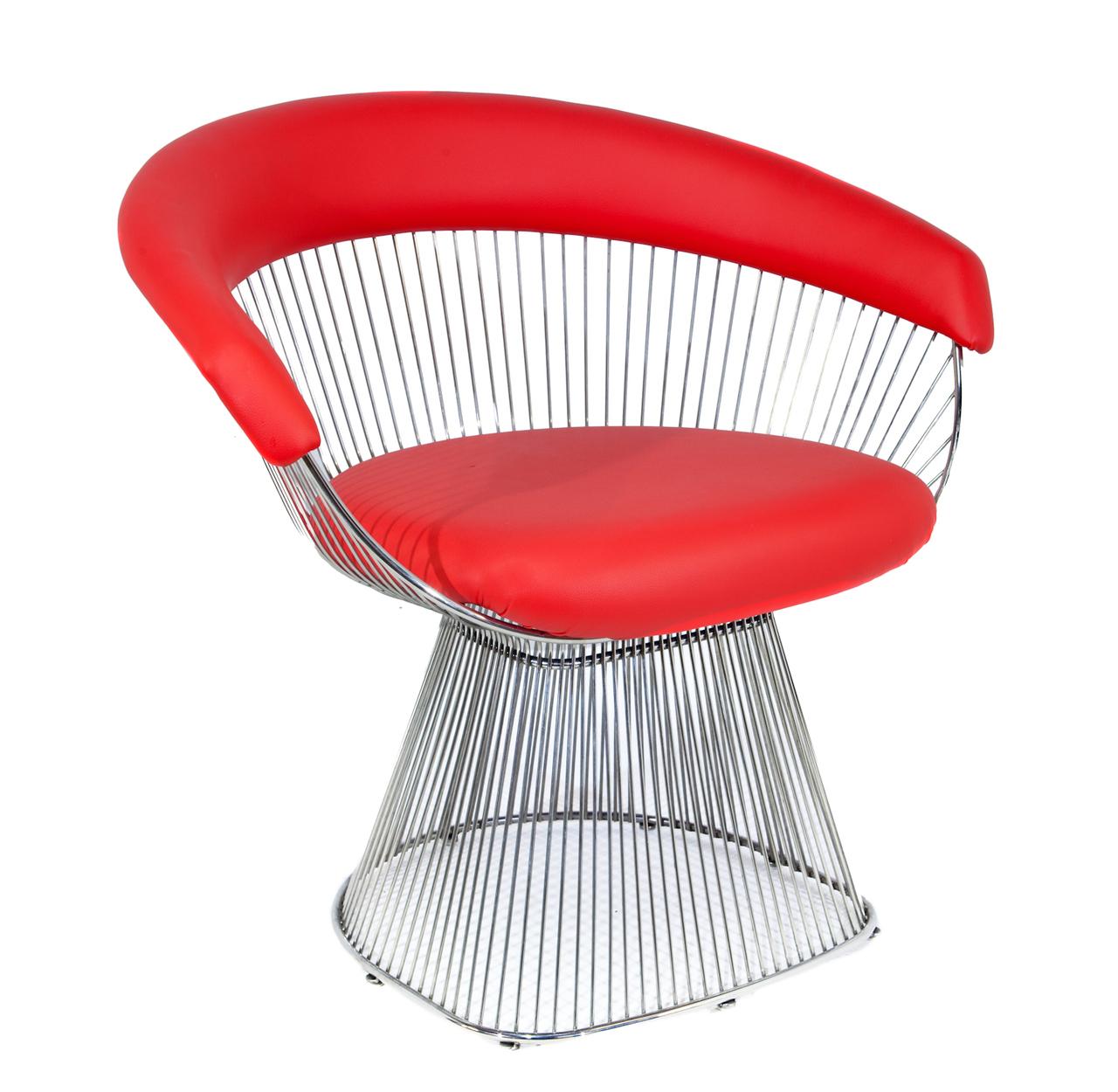 Premium Stainless steel Replica Warren Platner Armchair  2