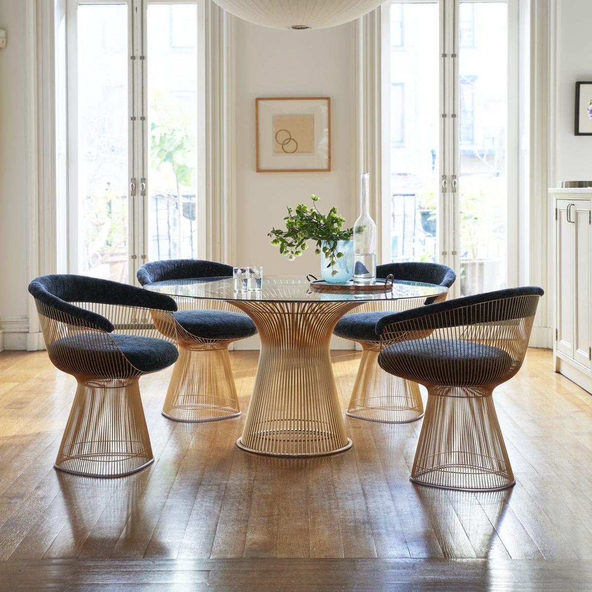 Mid-Century Modern Warren Platner Knoll Dining Table 4