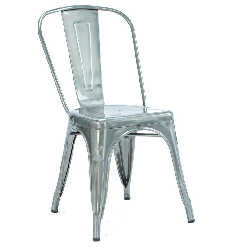 Modern Classic Designer Furniture Replica Tolix Industrial Metal Dining Chair 2