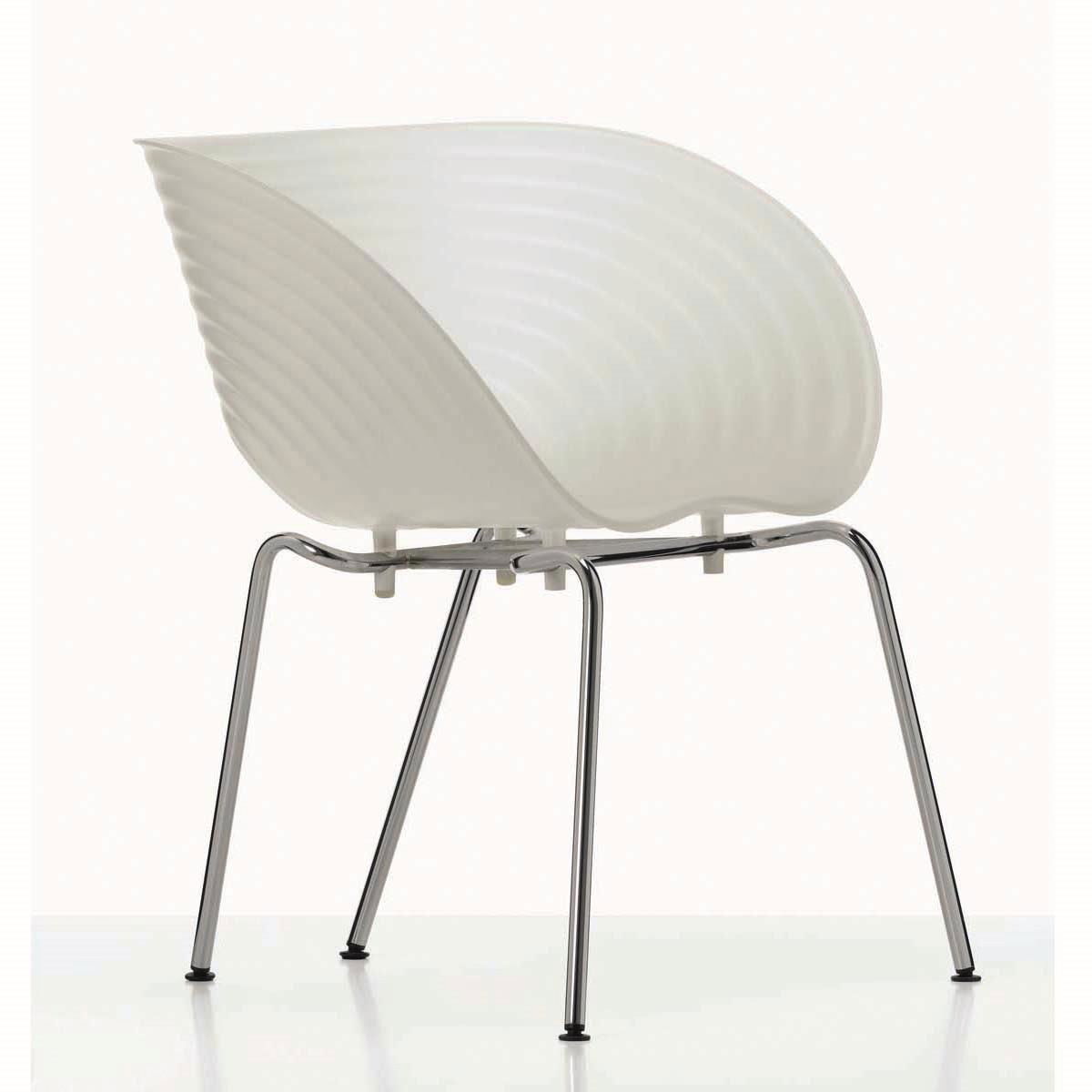 Hot Sale Replica White Plastic Tom Vac Dining Chair by Ron Arad 5