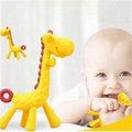 Good Quality BPA Free Silicone Giraffe Baby Teether 3