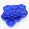 High Quality Custom Logo 6 Hole Silicone