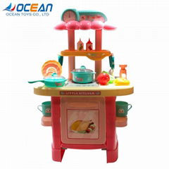 Children pretend cooking appliances manufacturer set and baking set role play to