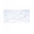 Calacatta white for countertop from Shandong artificial quartz slabs  3