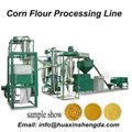 Corn flour, corn grits processing line