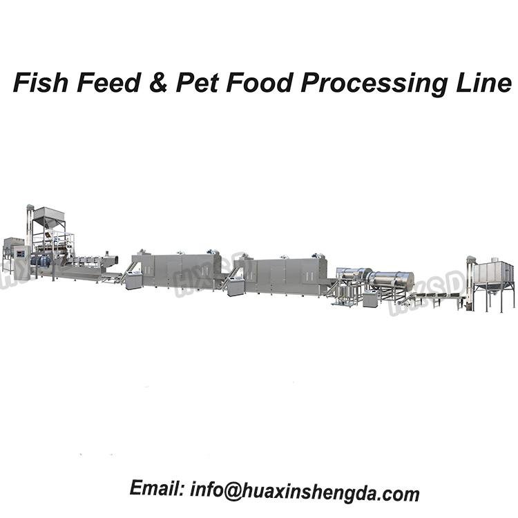 Animal Food Fish Feed Production Line 2