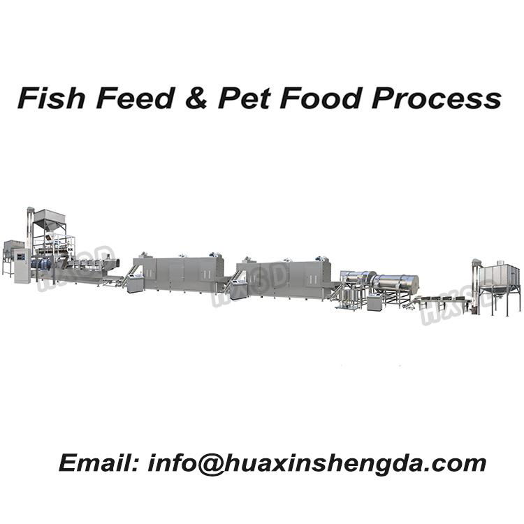 Floating and Sinking Fish Feed Processing Machine