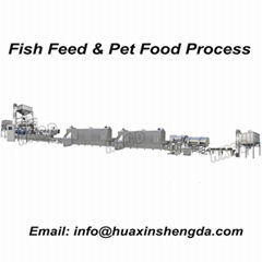 Floating and Sinking Fish Feed Processing Machine