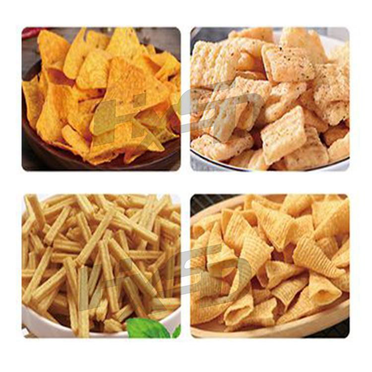 Autonmatic Fried Corn Flour 3D Bugles Snack Machine Pellet Snacks Food Making Ma 2