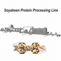 Automatic Textured Soy Protein Processing Machine Soya Chunks Production Plant 