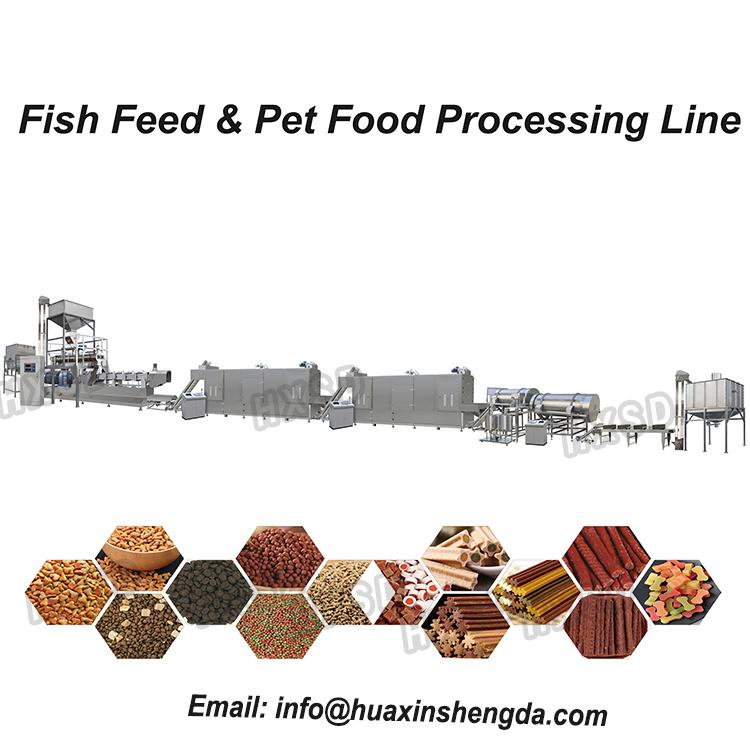 Animal Pet Dog Cat Feed Processing Machine