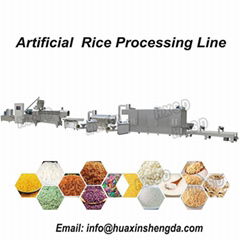 High Quality Full Automatic Artificial Rice Production Line