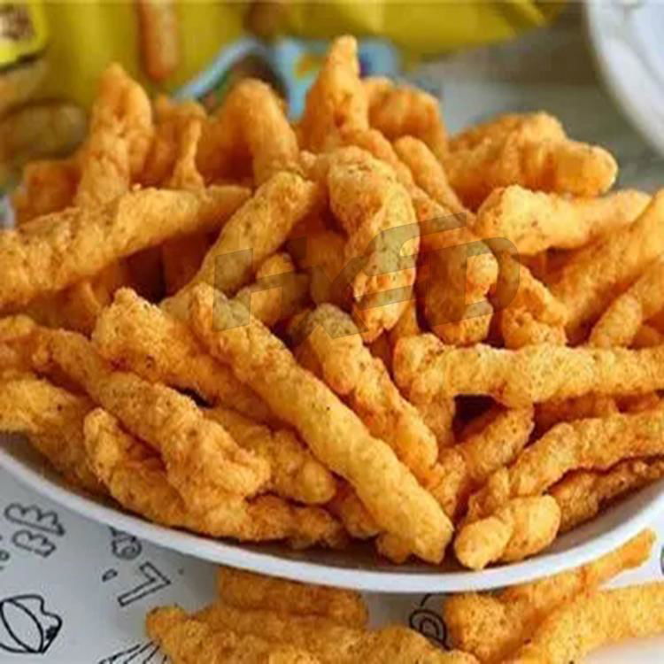 Baked Fried Type Cheetos Kurkures Nik Nakes Corn Curls Processing Line 2