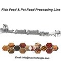Floating Fish Feed Pellet Animal Pet Extrusion Dry Dog Food Machine