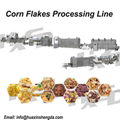 Breakfast cereal corn flakes processing machine 1