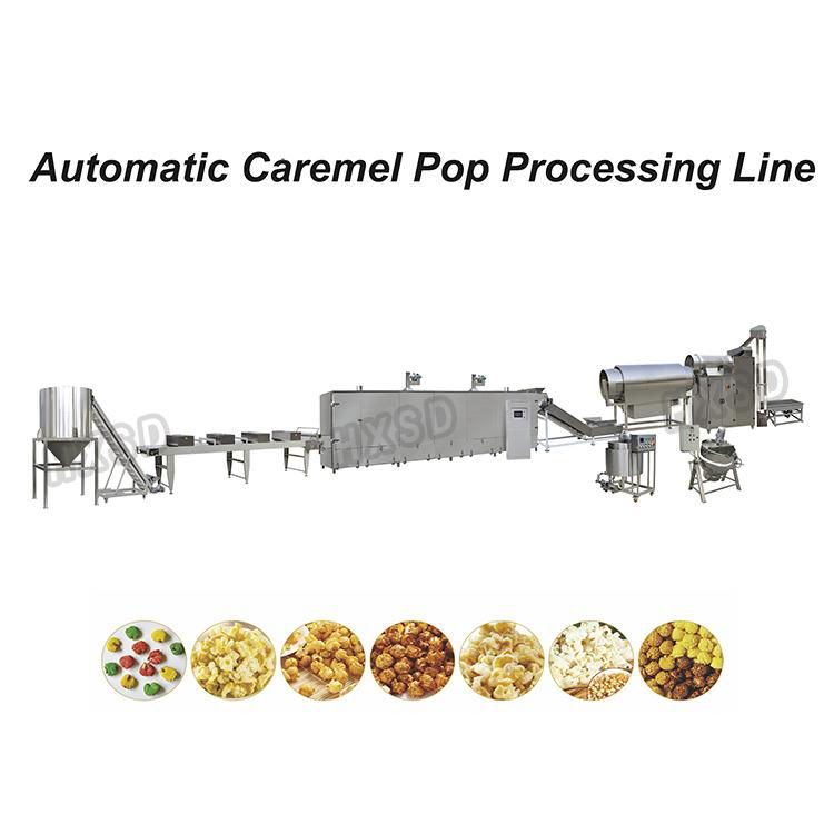 New Condition Full Automatic Popcorn Processing Line