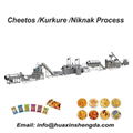 Baked Fried Type Cheetos Kurkures Nik Nakes Corn Curls Making Machine 1