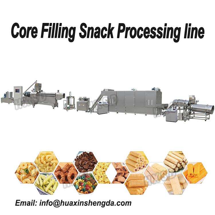 Industrial Top Quality Chocolate Core Filling Snacks Food Machine