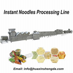 Fried Instant Round and Square Food Noodle Processing Making Machine