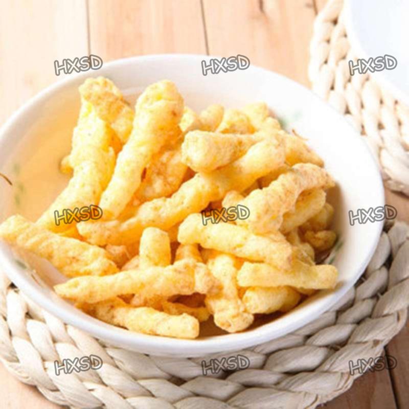 Baked Fried Type Cheetos Kurkures Nik Nakes Corn Curls Processing Line 4