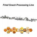 Autonmatic Fried Corn Flour 3D Bugles Snack Machine Pellet Snacks Food Making Ma