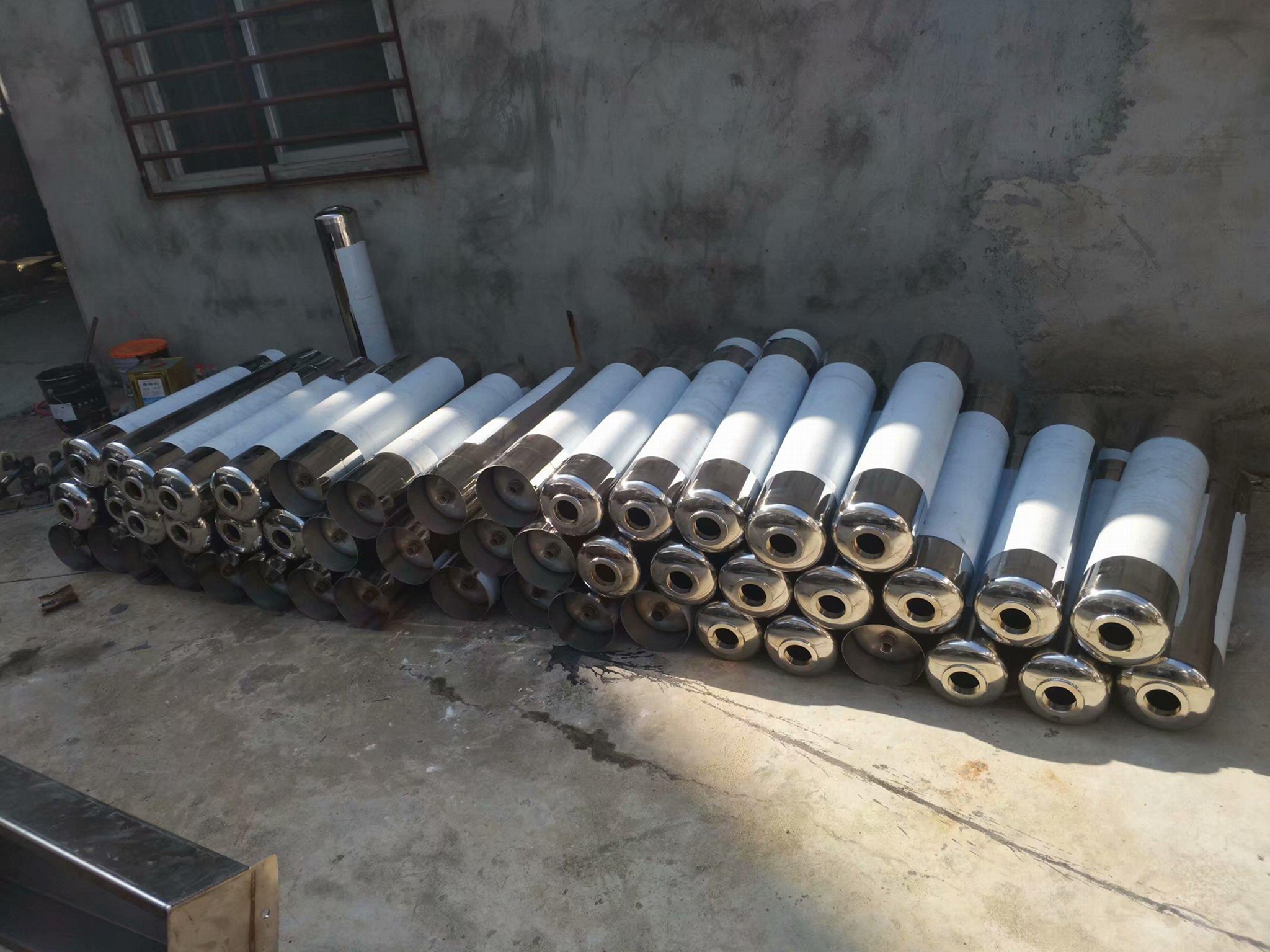 仿玻璃鋼桶 玻璃鋼罐 不鏽鋼軟化罐河水過濾器井水過濾軟化罐 4