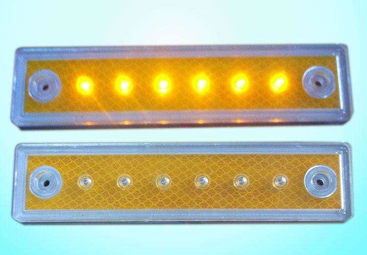 深圳立达高亮度 双面黄白发光LED隧道轮廓标 4