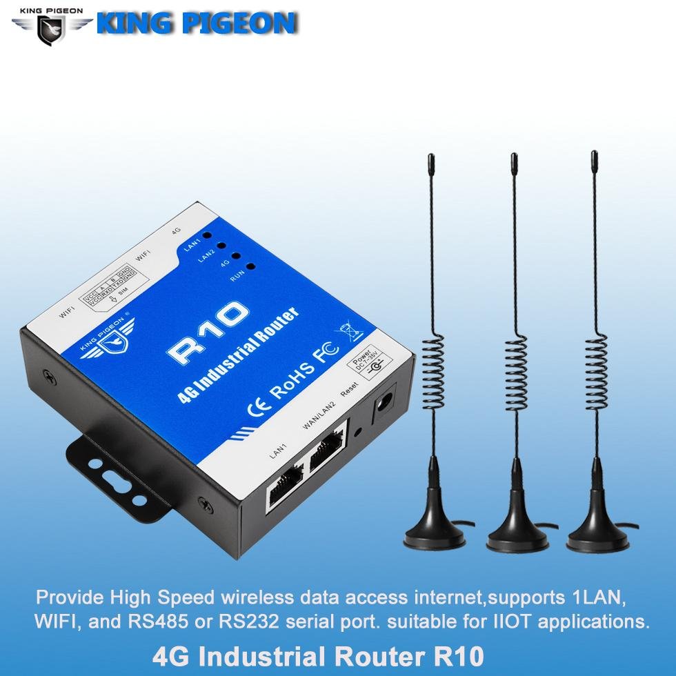 Industrial 4G Router (2LAN 1WAN 1RS485)