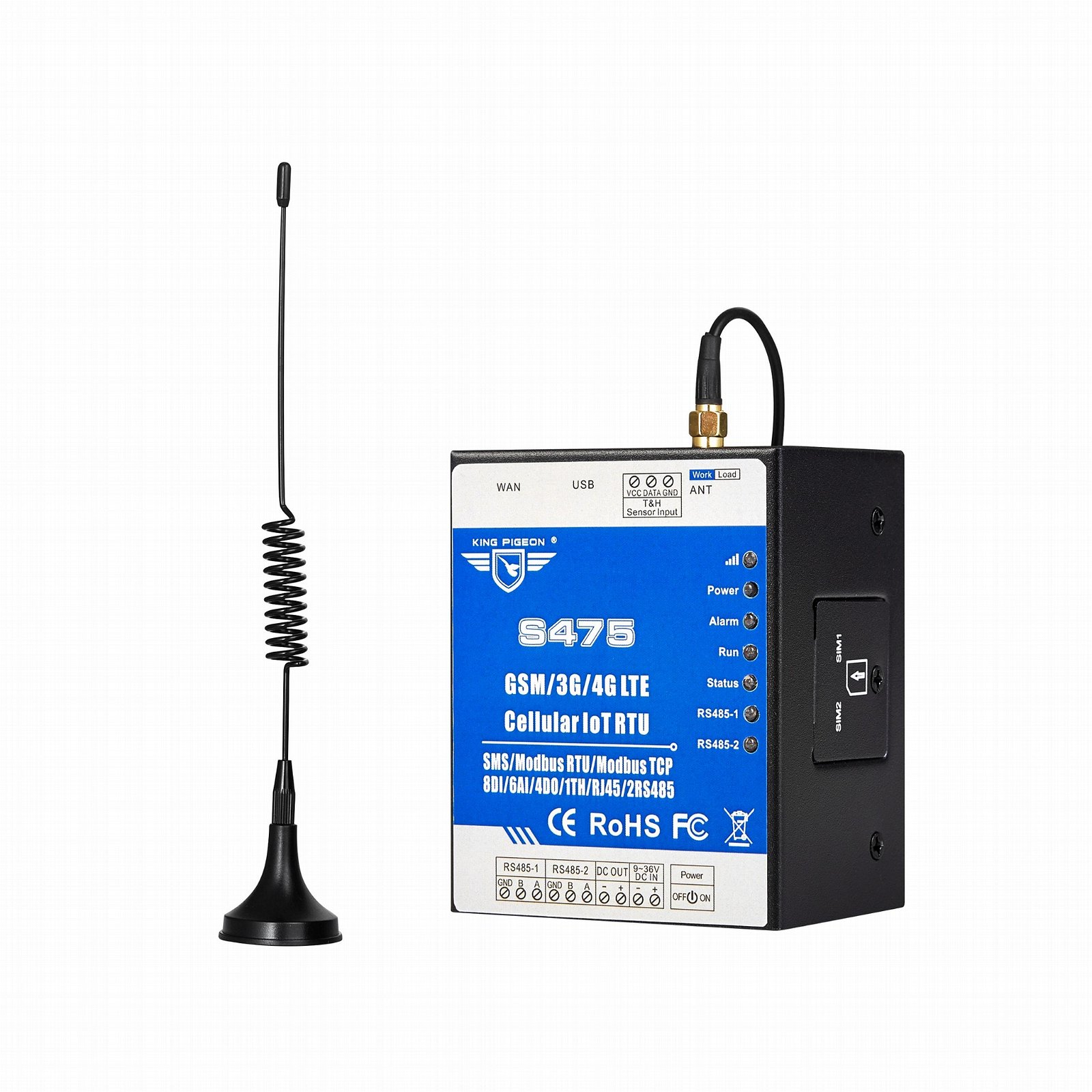 GSM 3G 4G LTE Cellular IoT Gateway can be used in a variety of industrial automa 2