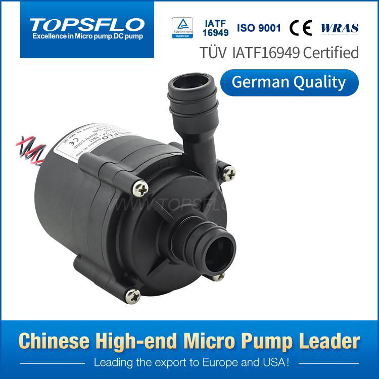 TOPSFLO  High Quality TL-C01 12v 24v brushless dc micro mini water pump topsflo  3