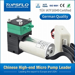 Small diaphragm brushless dc air pump for medical equipment