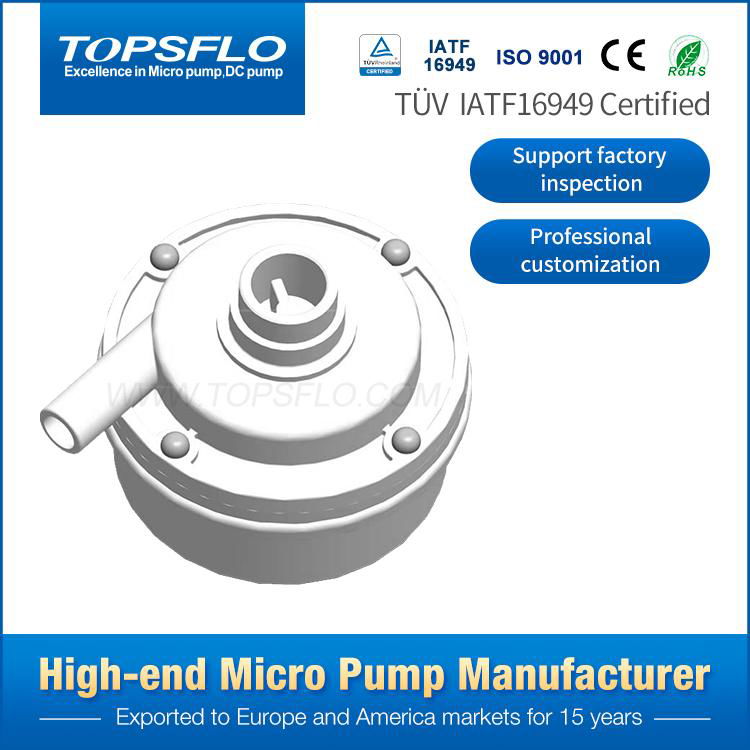 TOPSFLO 12V Quiet Water Heater Mattress Pump (China Manufacturer