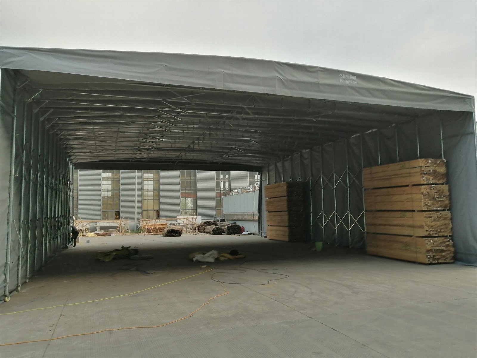 揚州鋼結構雨棚 3