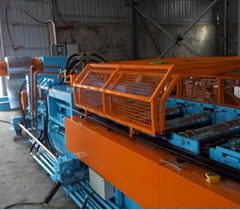 Cable tray roll forming machine